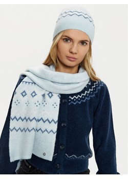 Komplet czapka i komin Guess W5PZ18 Z3LQ0 Niebieski ze sklepu eobuwie.pl w kategorii Czapki zimowe damskie - zdjęcie 182031143