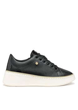 Sneakersy Geox D Sunnetty D55YHA 05402 C9999 Czarny ze sklepu eobuwie.pl w kategorii Buty sportowe damskie - zdjęcie 182031151