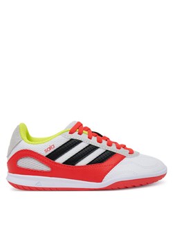 Buty do piłki nożnej adidas Super Sala Competition III Indoor JP5435 Biały ze sklepu eobuwie.pl w kategorii Buty sportowe dziecięce - zdjęcie 182031172