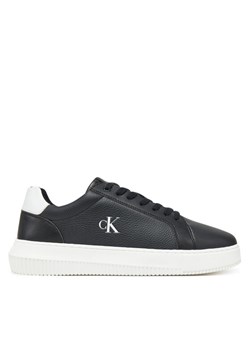Sneakersy Calvin Klein Jeans Chunky Cupsole Lth Mg Tc YM0YM01198 Czarny ze sklepu eobuwie.pl w kategorii Buty sportowe męskie - zdjęcie 182031660