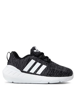 Sneakersy adidas Swift Run 22 C GW8180 Czarny ze sklepu eobuwie.pl w kategorii Buty sportowe dziecięce - zdjęcie 182031912