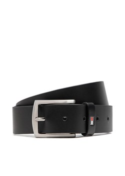 Pasek Męski Tommy Hilfiger New Denton 3.5 Belt AM0AM08360 Czarny ze sklepu eobuwie.pl w kategorii Paski męskie - zdjęcie 182031914