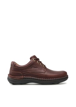 Półbuty Clarks Nature Three 203390057 Brązowy ze sklepu eobuwie.pl w kategorii Półbuty męskie - zdjęcie 182031932