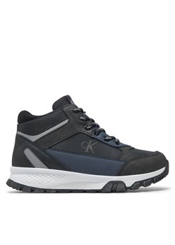 Sneakersy Calvin Klein Jeans High Top Lace-Up Sneaker V3B9-81087-1492 S Czarny ze sklepu eobuwie.pl w kategorii Buty sportowe dziecięce - zdjęcie 182032114