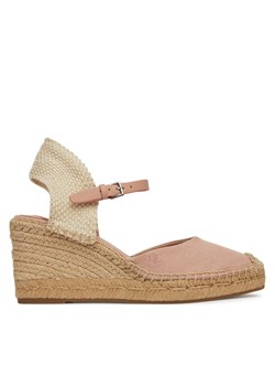 Espadryle LAUREN RALPH LAUREN Robby 802961836005 Różowy ze sklepu eobuwie.pl w kategorii Espadryle damskie - zdjęcie 182032284