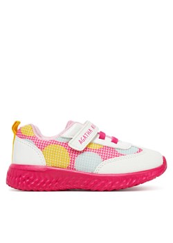 Sneakersy Agatha Ruiz de la Prada 252920 S Biały ze sklepu eobuwie.pl w kategorii Buty sportowe dziecięce - zdjęcie 182032404