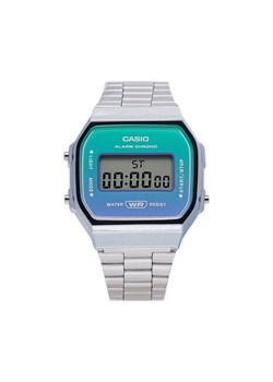 Zegarek Casio Vintage A168WER-2AEF Srebrny ze sklepu eobuwie.pl w kategorii Zegarki - zdjęcie 182032471