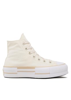 Trampki Converse Chuck Taylor All Star Lift A05009C Écru ze sklepu eobuwie.pl w kategorii Trampki damskie - zdjęcie 182032513