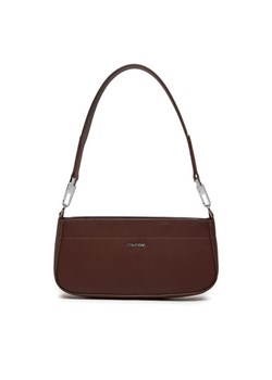 Torebka Calvin Klein Ck Business Shoulder Bag_Saf K60K612579 Brązowy ze sklepu eobuwie.pl w kategorii Torebki damskie - zdjęcie 182032541