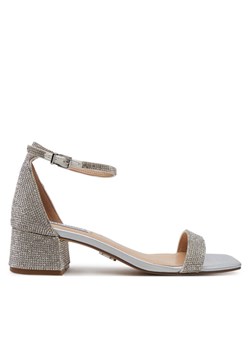 Sandały Steve Madden Gena-R SM11003580 Srebrny ze sklepu eobuwie.pl w kategorii Sandały damskie - zdjęcie 182032602
