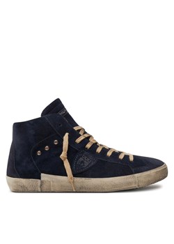 Sneakersy Philippe Model PRHU DF01 Granatowy ze sklepu eobuwie.pl w kategorii Buty sportowe męskie - zdjęcie 182032710