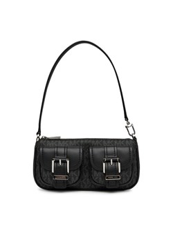 Torebka MICHAEL Michael Kors Zoe 32S5SZCU1V Czarny ze sklepu eobuwie.pl w kategorii Listonoszki - zdjęcie 182032731