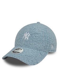 Czapka z daszkiem New Era Borg New York Yankees 9FORTY 60580743 Błękitny ze sklepu eobuwie.pl w kategorii Czapki z daszkiem damskie - zdjęcie 182032741