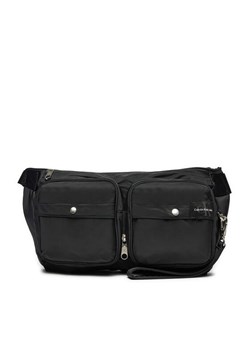 Saszetka nerka Calvin Klein Jeans Packable Messenger Sling30 K50K512573 Czarny ze sklepu eobuwie.pl w kategorii Nerki - zdjęcie 182032900