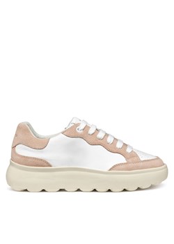 Sneakersy Geox D Spherica Ec4.1 D55TCA 08522 C1Z8Z Biały ze sklepu eobuwie.pl w kategorii Buty sportowe damskie - zdjęcie 182033113