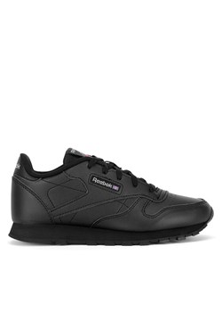 Sneakersy Reebok Classic Leather 100000116 Czarny - id: 5905588704270 - marki Reebok - 182033120 Sneakersy Reebok Classic Leather 100000116 Czarny ze sklepu eobuwie.pl w kategorii Buty sportowe dziecięce - zdjęcie 182033120