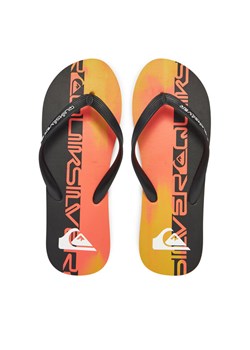 Japonki Quiksilver AQYL101430 Czarny ze sklepu eobuwie.pl w kategorii Klapki męskie - zdjęcie 182033144