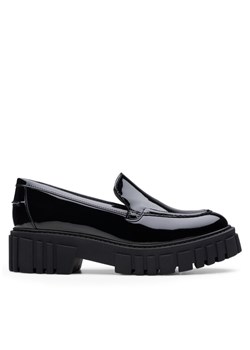 Loafersy Clarks Page Loafer 26178682 Czarny ze sklepu eobuwie.pl w kategorii Lordsy damskie - zdjęcie 182033153
