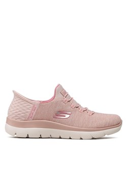 Sneakersy Skechers Dazzling Haze 149937/ROS Różowy ze sklepu eobuwie.pl w kategorii Buty sportowe damskie - zdjęcie 182033160