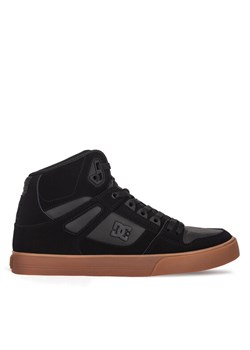 Sneakersy DC PURE HIGH-TOP WC ADYS400043-BGM Czarny ze sklepu eobuwie.pl w kategorii Buty sportowe męskie - zdjęcie 182033293