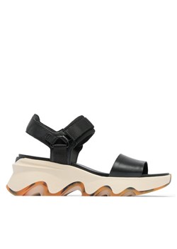 Sandały Sorel KINETIC™ Impact Y-Strap High 2030461 Czarny ze sklepu eobuwie.pl w kategorii Sandały damskie - zdjęcie 182033340