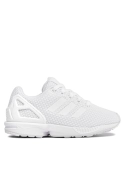 Sneakersy adidas Zx Flux K S81421 Biały ze sklepu eobuwie.pl w kategorii Buty sportowe dziecięce - zdjęcie 182033513