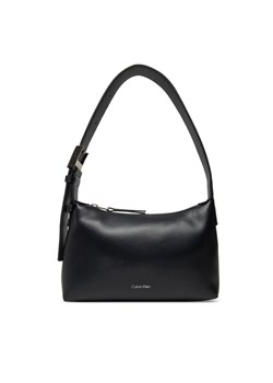 Torebka Calvin Klein Hardware Handle Mini Bag K60K613027 Czarny ze sklepu eobuwie.pl w kategorii Listonoszki - zdjęcie 182033582