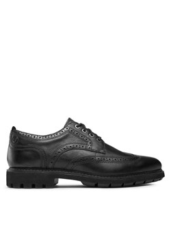 Półbuty Clarks Batcombe Far 261734387 Czarny ze sklepu eobuwie.pl w kategorii Buty eleganckie męskie - zdjęcie 182033630