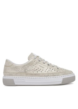 Sneakersy Rieker L8849-60 Złoty ze sklepu eobuwie.pl w kategorii Buty sportowe damskie - zdjęcie 182033831