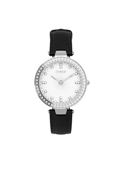 Zegarek Timex City TW2V45200 Czarny ze sklepu eobuwie.pl w kategorii Zegarki - zdjęcie 182033843