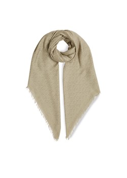 Chusta Calvin Klein Monogram Jacquard Scarf K60K608779 Zielony ze sklepu eobuwie.pl w kategorii Szaliki i chusty damskie - zdjęcie 182033982