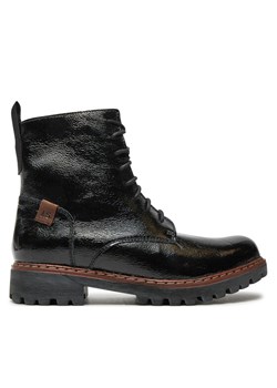 Trapery Josef Seibel 85202 Czarny ze sklepu eobuwie.pl w kategorii Workery damskie - zdjęcie 182034320
