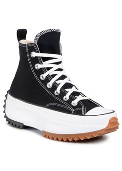 Sneakersy Converse Run Star Hike Hi 166800C Czarny ze sklepu eobuwie.pl w kategorii Buty sportowe damskie - zdjęcie 182034543