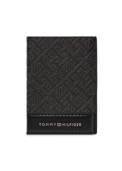 Etui na karty kredytowe Tommy Hilfiger Monogram AM0AM12783 Czarny ze sklepu eobuwie.pl w kategorii Portfele męskie - zdjęcie 182034544