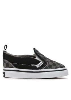 Tenisówki Vans Slip-On V VN0A3488EO01 Szary ze sklepu eobuwie.pl w kategorii Buciki niemowlęce - zdjęcie 182034614