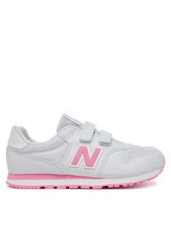 Sneakersy New Balance GV500QP1 Szary ze sklepu eobuwie.pl w kategorii Buty sportowe dziecięce - zdjęcie 182034974
