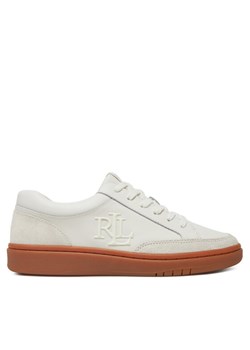 Sneakersy LAUREN RALPH LAUREN Hailey VI 802959240001 Biały ze sklepu eobuwie.pl w kategorii Buty sportowe damskie - zdjęcie 182035111