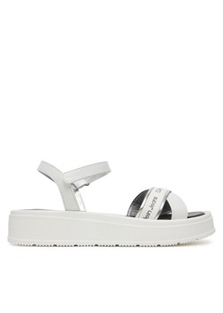 Sandały Calvin Klein Jeans V4A2-82054-0371X S Biały ze sklepu eobuwie.pl w kategorii Sandały dziecięce - zdjęcie 182035114