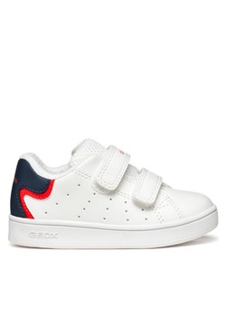 Sneakersy Geox B Eclyper B365LA 000BC C0653 Biały ze sklepu eobuwie.pl w kategorii Buty sportowe dziecięce - zdjęcie 182035193
