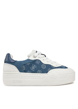 Sneakersy Guess FLPSW2 DEN12 Niebieski ze sklepu eobuwie.pl w kategorii Buty sportowe damskie - zdjęcie 182035742