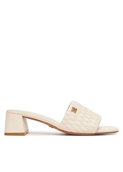 Klapki Nine West S4S96897-01 Beżowy ze sklepu eobuwie.pl w kategorii Klapki damskie - zdjęcie 182035800