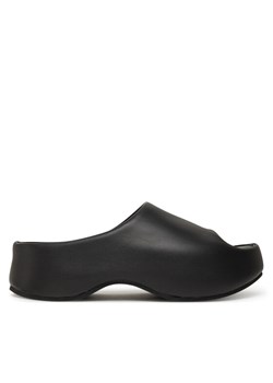 Klapki Inuikii Suede Studs 70103-153 Czarny ze sklepu eobuwie.pl w kategorii Klapki damskie - zdjęcie 182036050