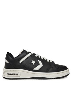 Sneakersy Converse Converse Weapon Leather A11460C Czarny ze sklepu eobuwie.pl w kategorii Buty sportowe damskie - zdjęcie 182036162