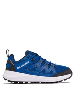 Trekkingi Columbia Youth Peakfreak Rush™ Waterproof Hiking Shoe 2108271 Niebieski ze sklepu eobuwie.pl w kategorii Buty trekkingowe dziecięce - zdjęcie 182036280