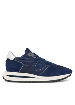 Sneakersy Philippe Model TKLU W005 Granatowy ze sklepu eobuwie.pl w kategorii Buty sportowe męskie - zdjęcie 182036363
