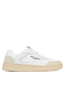 Sneakersy Just Cavalli 78QA3SM8 ZPA90 Biały ze sklepu eobuwie.pl w kategorii Buty sportowe męskie - zdjęcie 182036502