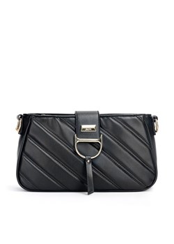 Torebka Monnari TORIMP0-24Z-BAG5690-K020D000-R00 Czarny ze sklepu eobuwie.pl w kategorii Listonoszki - zdjęcie 182036581