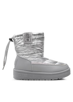 Śniegowce Big Star Shoes KK374218 Srebrny ze sklepu eobuwie.pl w kategorii Buty zimowe dziecięce - zdjęcie 182036652