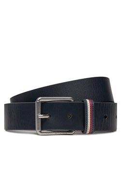 Pasek Męski Tommy Hilfiger Casual Seasonal 3.5 AM0AM12168 Niebieski ze sklepu eobuwie.pl w kategorii Paski męskie - zdjęcie 182036673