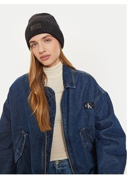 Czapka Calvin Klein K60K612594 Czarny ze sklepu eobuwie.pl w kategorii Czapki zimowe damskie - zdjęcie 182036782